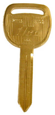 GM Master Key Blank