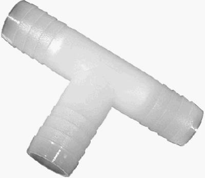 1/8" Nyl Hose Barb Tee
