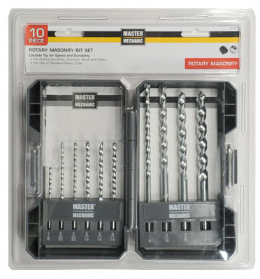 MM 10PC Rot MAS Bit Set