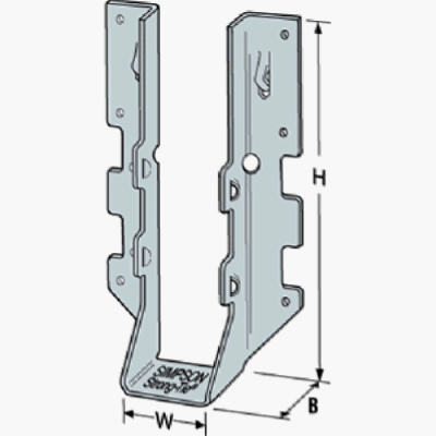 DBL 2x6 Joist Hanger