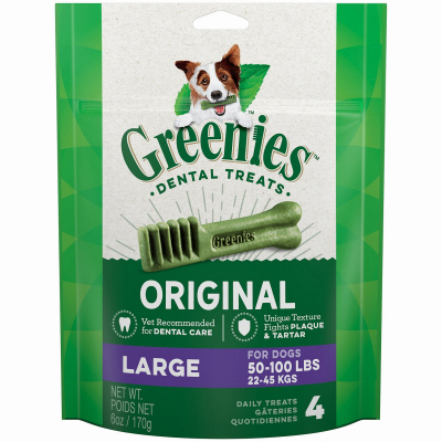 4CT LG Dog Dental Treat
