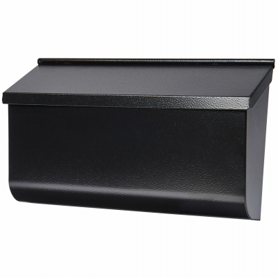XL BLKGalv Wall Mailbox