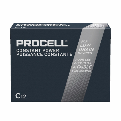 Duracell Procell Alkaline C Battery, 12/Pack