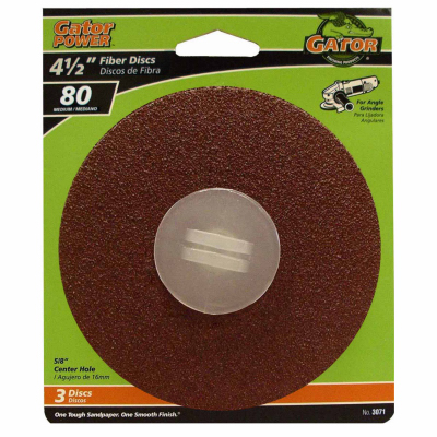 3PK 4-1/2x7/8 80G Disc