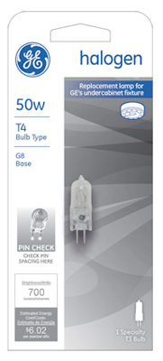 GE 50W QTZ Halo Lamp