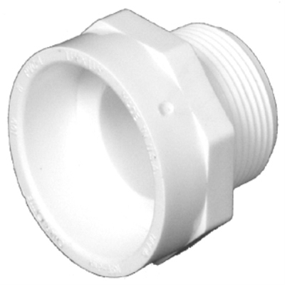 4" DWV MPT Adapter