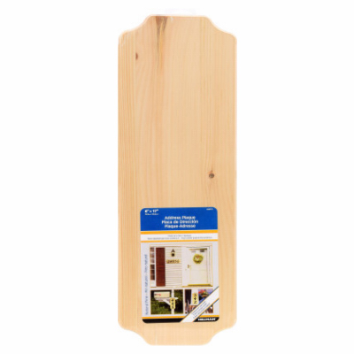 6x17Pine Address Plaque