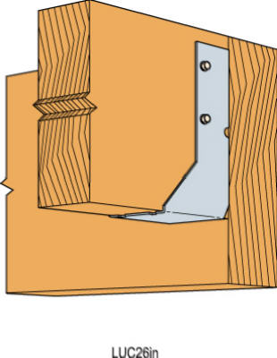 2x6 Concealed Hanger