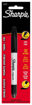 BLK Twin Tip Sharpie