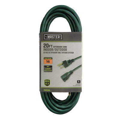 ME20' 16/3 GRN EXT Cord