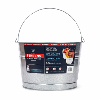 4GAL Galv STL RND Tub