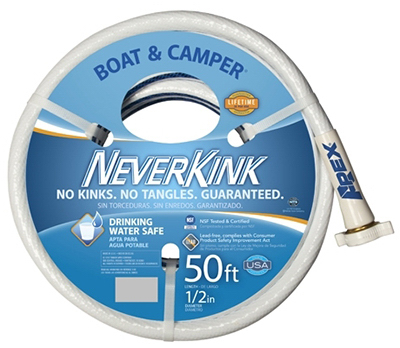 1/2x50 WHT Boat Hose