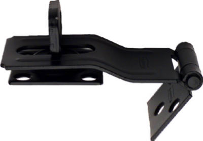 3-1/4"BLK Swiv SafeHasp