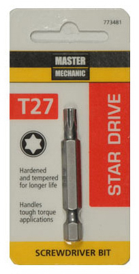 MM Torx 27 2" Screw Bit