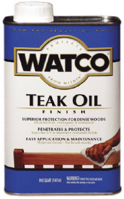 QT Teak Oil WD Finish