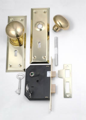 BRS Knob/Mortise Lock