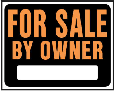 15x22 Sale/Owner Sign