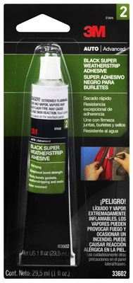 OZ BLK WTHRStr Adhesive