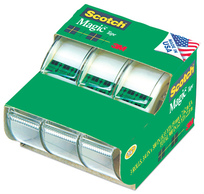 3PK 3/4x300 Magic Tape