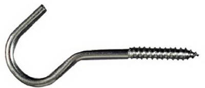 1/4x4-1/4 SS Screw Hook