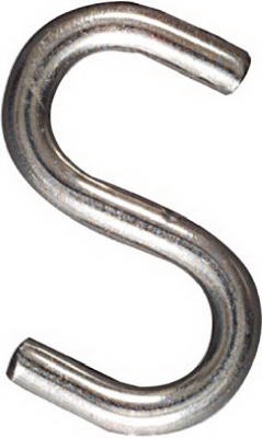 2" SS Open S Hook