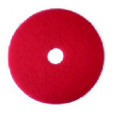 17" RED Buff FLR Pad