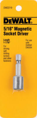 5/16x1-7/16 Sock Driver, 5/Pack