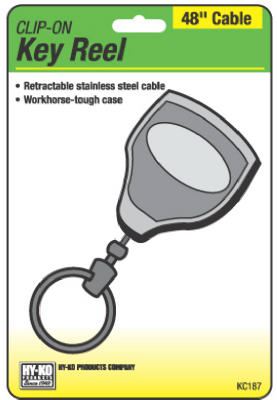 BLK Retractble Key Reel