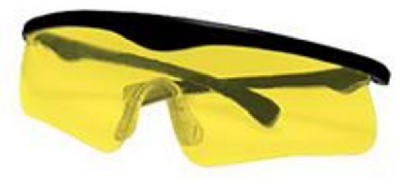 Amber Shooting Glasses