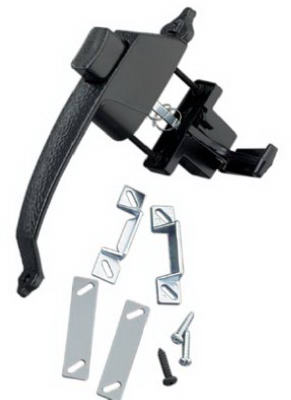 BLK Push But DR Latch