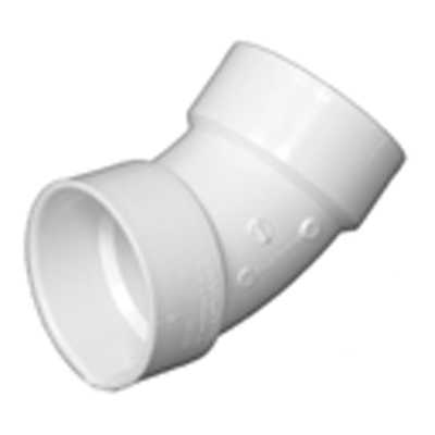 2" 45 DEG PVC San Elbow