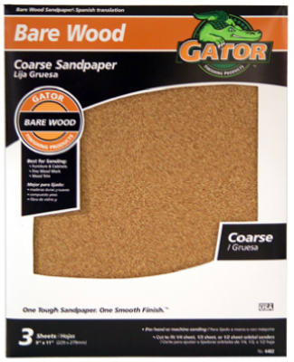 3PK GNT 60G Sandpaper