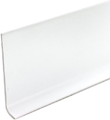 4"x4' WHT Cove Base