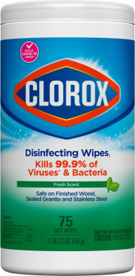 75CT Clorox Wipes Fresh