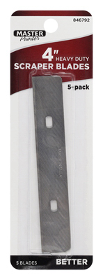 MP 5PK 4" Scraper Blade