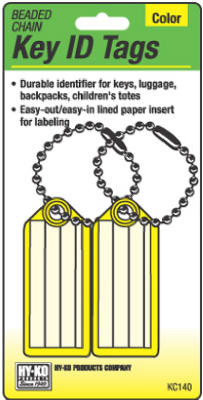 2PK Key Tag/Chain
