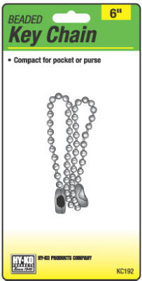 2PK 6" Beaded Chain
