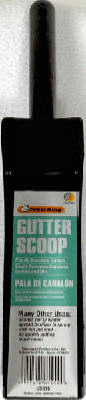 2-1/2" BLK Gutter Scoop