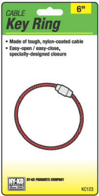 Cable Key Ring