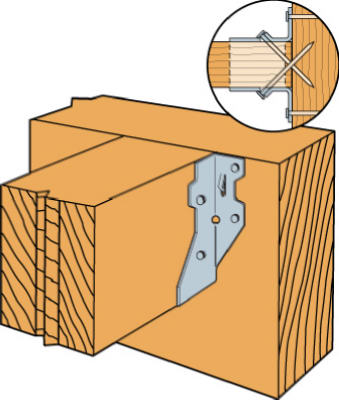 LUS46Z DBL Shear Hanger