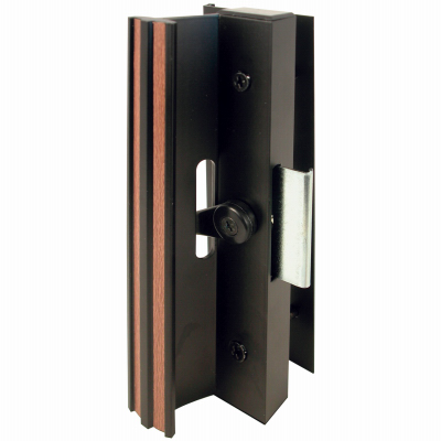 BLK Glass DR Handle Set