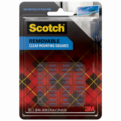 35PK11/16" CLR Square