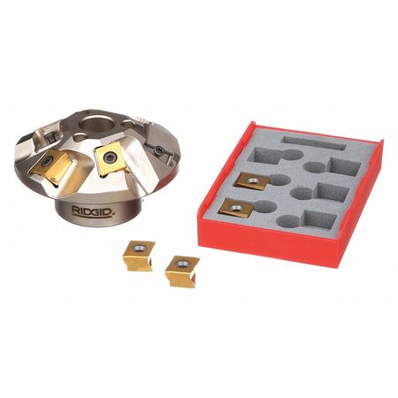 30 Steel Cutter Head for B-500, 1/2" to 4" Pipe, Includes Anti-Seize Grease, Inserts & Screws