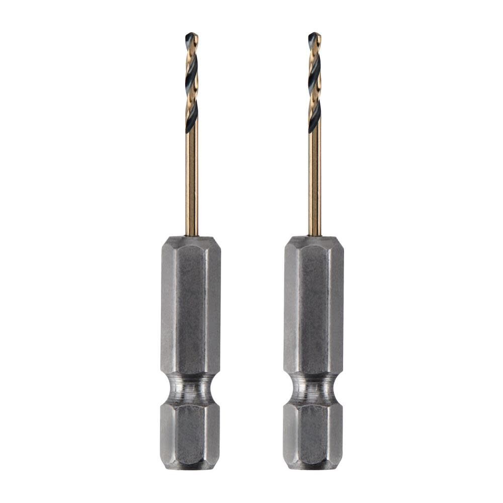 2PC 1/16" BLK/GLD Bit, 5/Pack