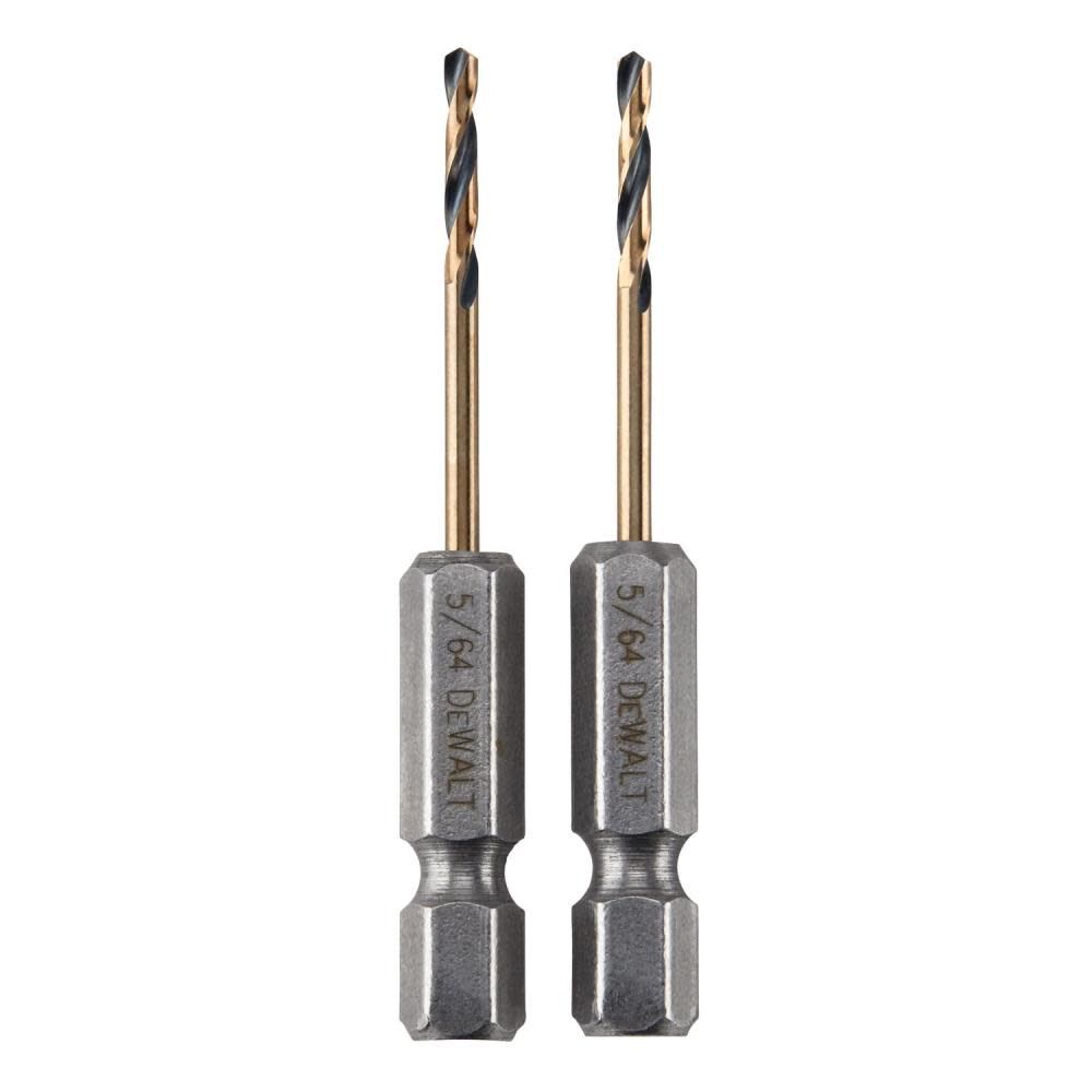 2PC 5/64" BLK/GLD Bit, 5/Pack