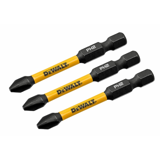 3PC 1" SQ3 Bits, 3/Pack