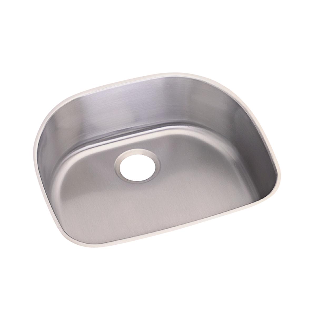 Dayton Stainless Steel 23-1/2" x 21-1/8" x 9" Single Bowl Undermount Sink