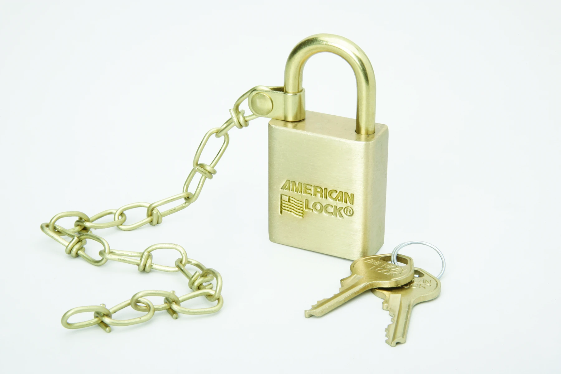 SKILCRAFT Solid Steel and Solid Brass Case Padlocks, 1", Keyed Alike