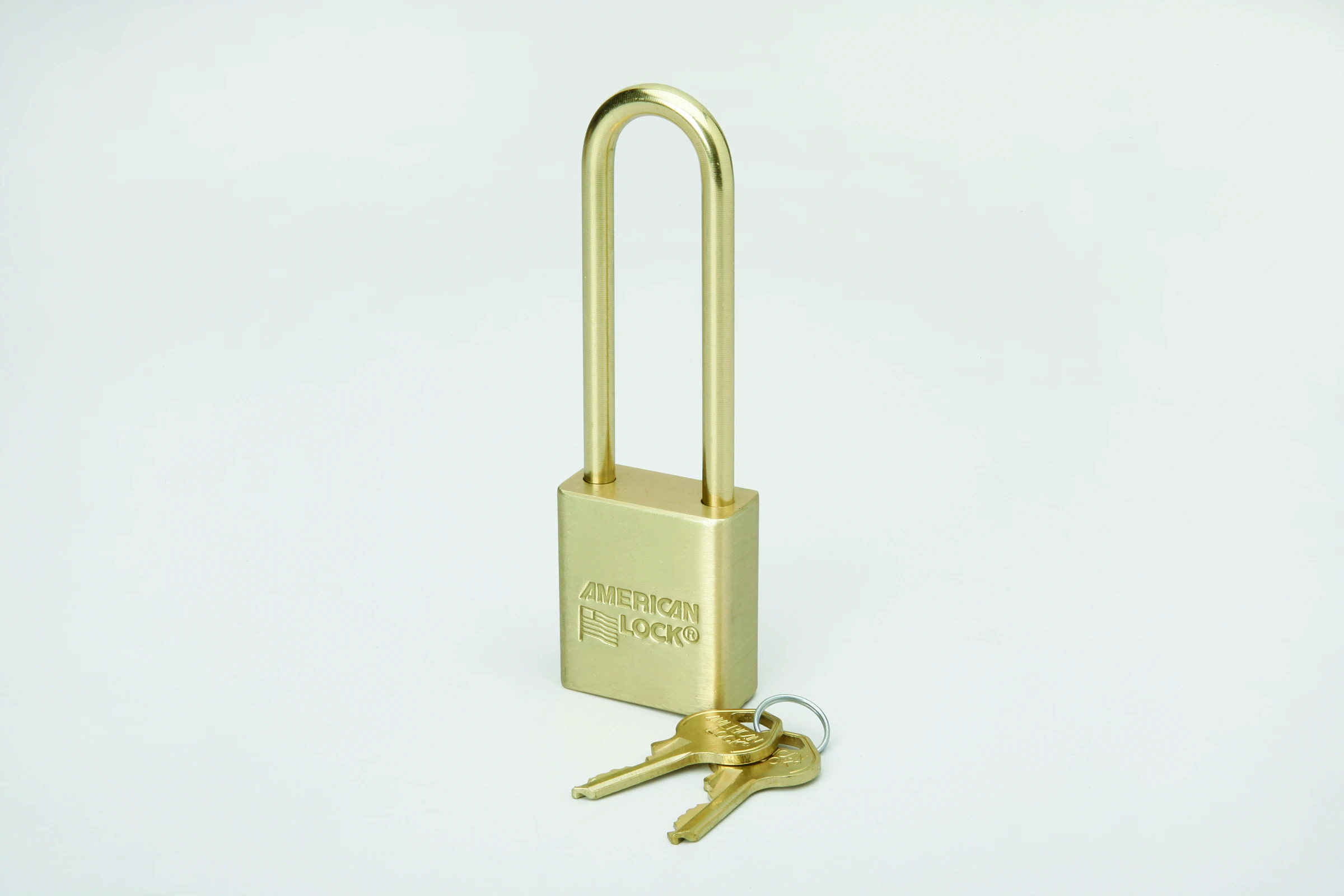 SKILCRAFT Solid Steel and Solid Brass Case Padlocks, 3", Keyed Different