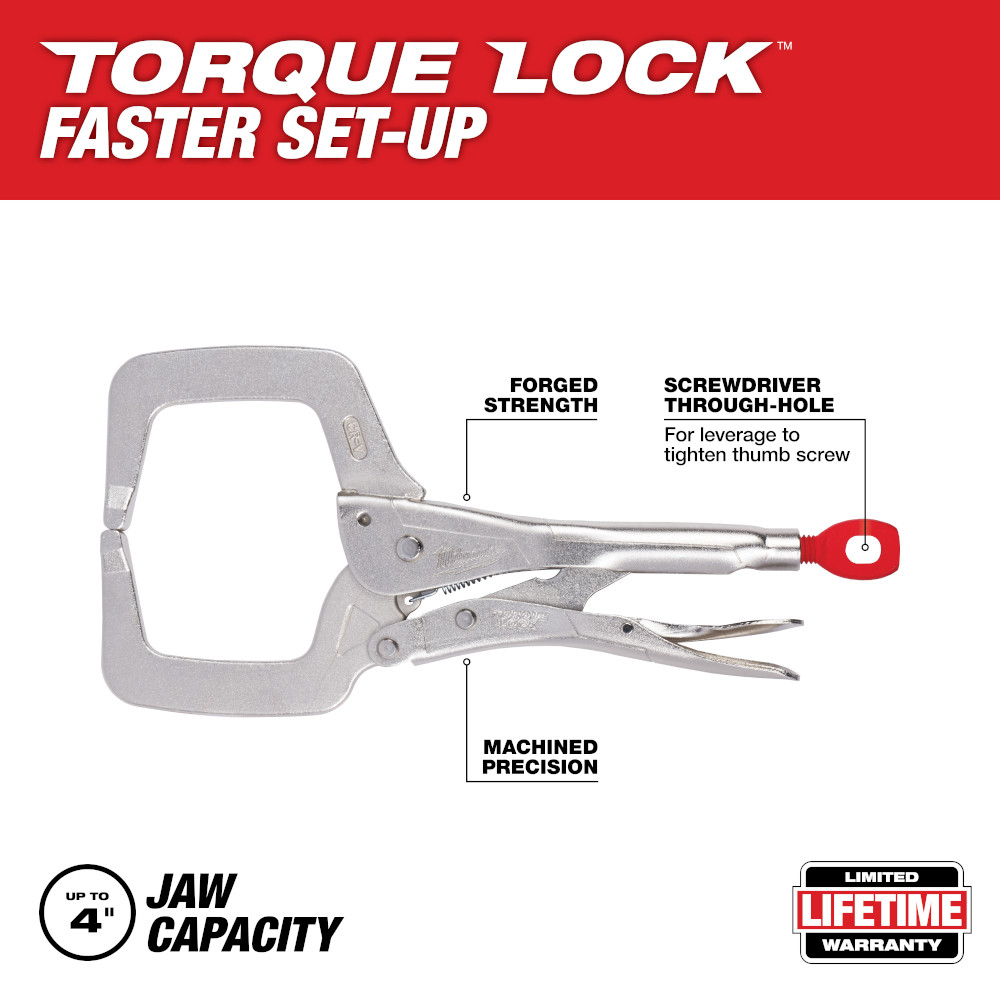11" C-Clamp/Reg Jaws